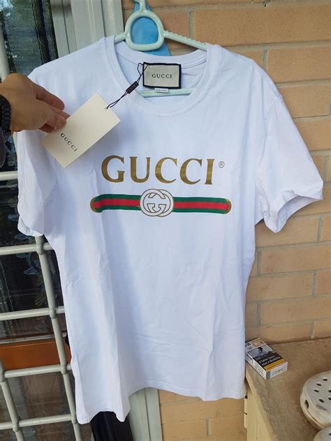 t shirt gucci bianca prezzo|gucci t shirt sale.